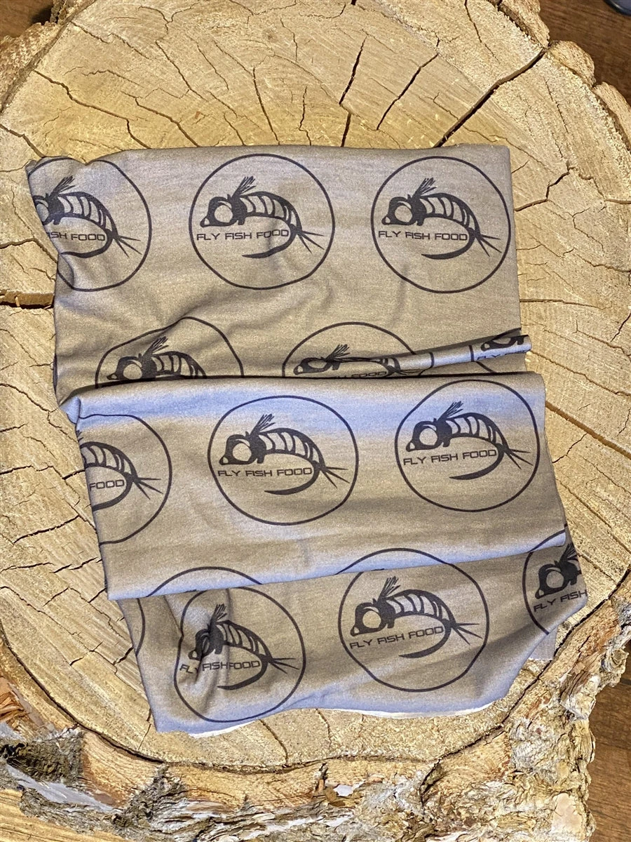 Fly Fish Food Neck Gaiter - Grey 3 Fly Fish Food Neck Gaiter - Grey