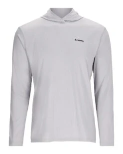 Simms Simm's M's CBP Tech Hoody - Sterling Fly Fish Food Logo Back