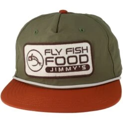 Fly Fish Food Jimmy's Chill Hat - Olive/Rust