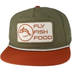 Fly Fish Food Chill Hat - Olive/Rust