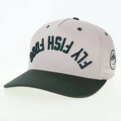 Fly Fish Food Heritage Hat - Stone/Dark Green