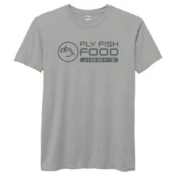 Fly Fish Food Jimmy's Logo Tee - Graystone