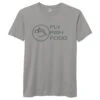 Fly Fish Food Logo Tee - Graystone -Fly Fish Food Store 2176484