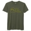 Fly Fish Food Logo Tee - Deep Olive -Fly Fish Food Store 2176486