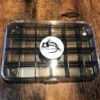 Fly Fish Food Logo Fly Box, Ultra Clear 24 Compartment - Large -Fly Fish Food Store 24c