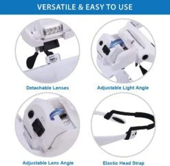 Rechargable LED Head Magnifier -Fly Fish Food Store 71eCuySZKgL. AC SL1500