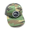 Fly Fish Food Black Logo Hat - Camo -Fly Fish Food Store FFFHAT BCA 2