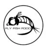 Fly Fish Food Sticker Black & White 4" 1 Fly Fish Food Sticker Black & White 4" -Fly Fish Food Store FFFST 3