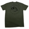 Fly Fish Food Logo Tee - Olive -Fly Fish Food Store FlyFishFoodBlackLogoTeeOlive