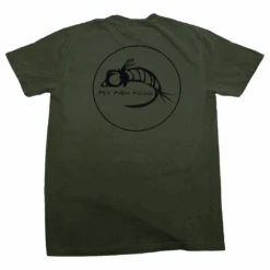 Fly Fish Food Logo Tee - Olive