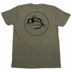 Fly Fish Food Logo Tee - Sage