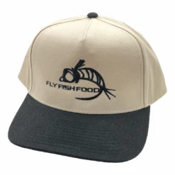 Richardson Fly Fish Food Logo Hat - Cream/Black