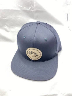 Fly Fish Food Golf Logo Hat - Navy