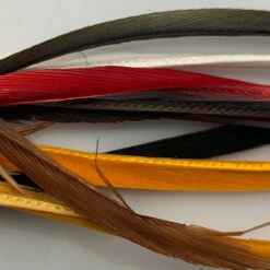 Hareline Stripped Goose Biots -Fly Fish Food Store IMG 6441