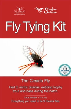 Hareline Fly Tying Kit - Cicada