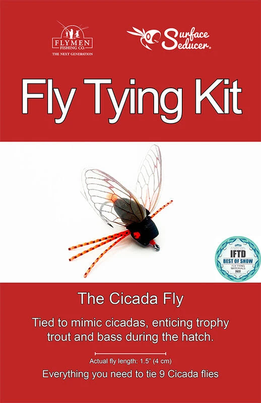Hareline Fly Tying Kit - Cicada 3 Hareline Fly Tying Kit - Cicada