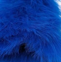 1oz Master Pack: Fish Hunter Premium Strung Marabou -Fly Fish Food Store Marabou Electric Blue