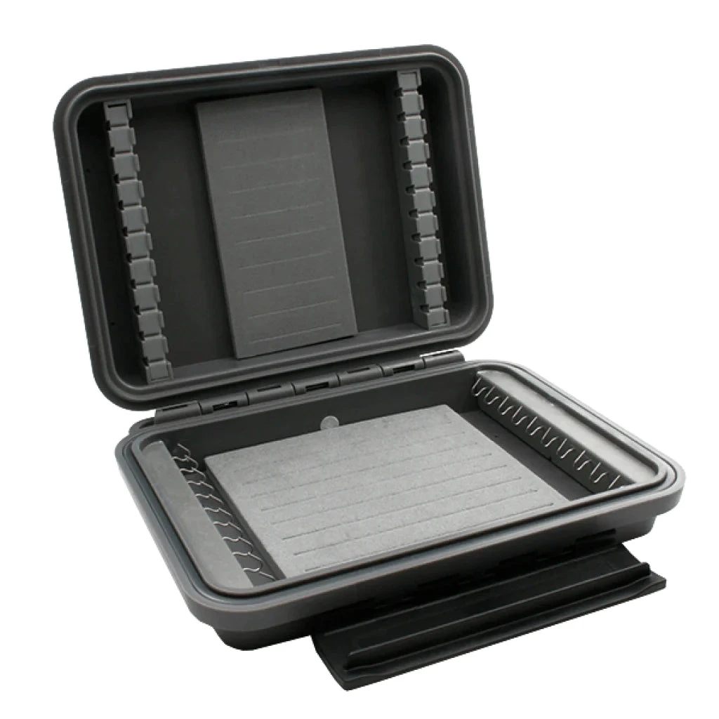 MFC Plan D Pocket MAX Fly Box - Steel Gray - 50/50 3 MFC Plan D Pocket MAX Fly Box - Steel Gray - 50/50