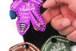 Hareline Hackle, Hook & Bead Gauge -Fly Fish Food Store hhbgb