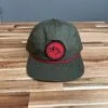 Fly Fish Food Logo Hat - Moss Green/Red Band -Fly Fish Food Store image2