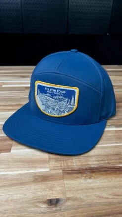 Richardson Fly Fish Food & Casey Underwood 7-Panel Hat - Idaho Patch