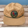 VIRTUE Fly Fish Food Rooster Patch Hat - Light Brown -Fly Fish Food Store lbr1