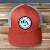 Fly Fish Food Logo Hat - Dark Orange/Aluminium -Fly Fish Food Store orangealuminium