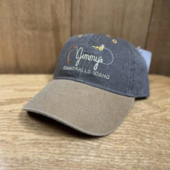 Fly Fish Food Jimmy's Logo Rod & Fly Hat - Coffee/Lumber