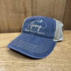 Fly Fish Food Jimmy's Logo Rod & Fly Hat - Navy/Khaki